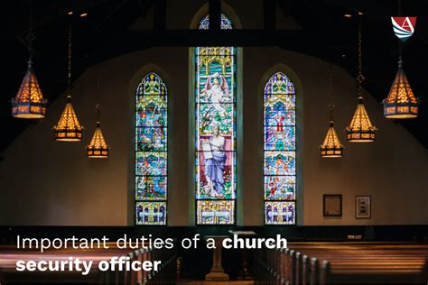 Important duties of a church security officer - Alert Patrol