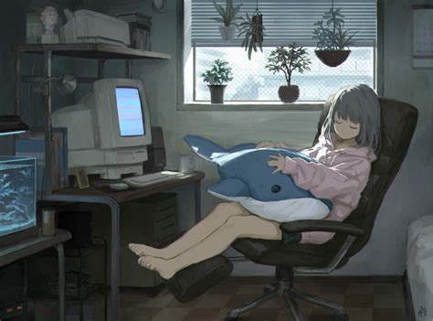 Restful Afternoon - Anime HD Wallpaper