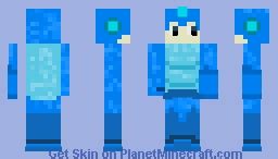 Mega man Minecraft Skin