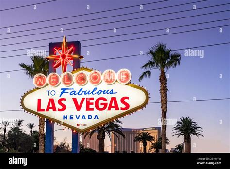 Welcome sign, Las Vegas, Nevada, USA Stock Photo - Alamy