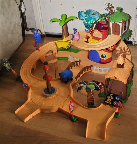 Disney Junior Jungle Junction Playset with 2 Characters by Flair | Disney junior, Playset, Toy ...