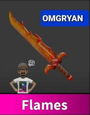 Roblox Murder Mystery 2 FLAMES MM2 godly knives and guns | eBay