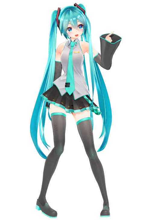 Hatsune Miku V4 Mmd Model Dl