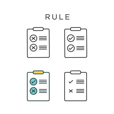 Rules Vector Art, Icons, and Graphics for Free Download