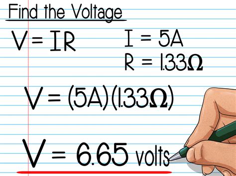 How To Calculate Current With Voltage - Haiper