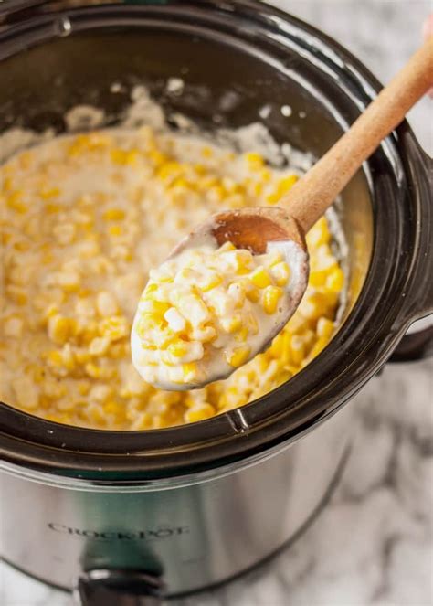 How To Make Creamed Corn in the Slow Cooker | Recipe | Creamed corn ...