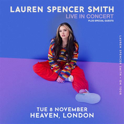 Lauren Spencer Smith London show - TotalNtertainment