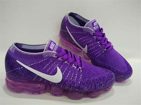 Women Nike Air Vapormax Flyknit Purple White Purple Nike Shoes, Purple ...