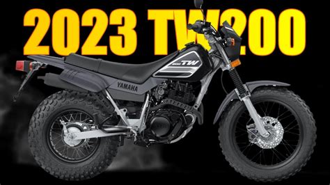 2023 YAMAHA TW200 DUAL PURPOSE FAT TIRES - YouTube