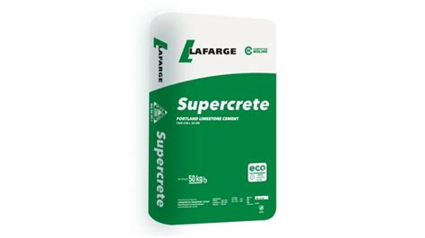 LafargeHolcim unveils new look of Supercrete Cement bag