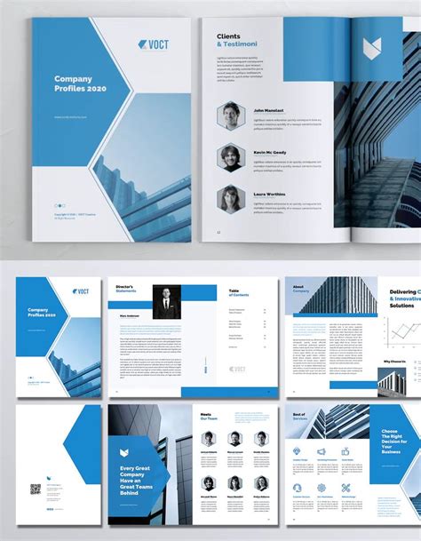 Agency Company Profile Brochure Template | Brochure design template, Brochure design, Brochure ...