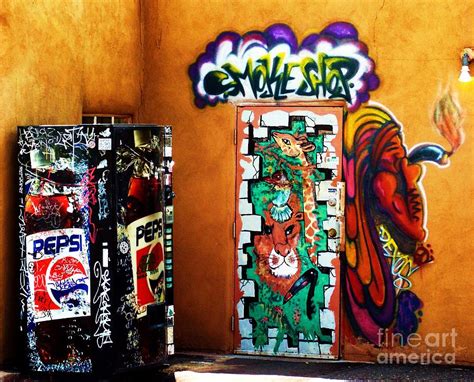 Smoke Shop Grafitti Art Photograph by Vicki Lomay - Fine Art America