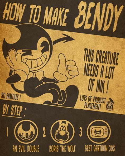 ArtStation - Bendy Fan art