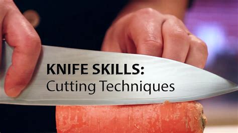 10 Basic Knife Cuts