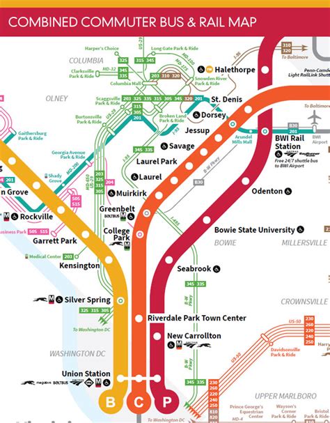 Transit Maps | Maryland Transit Administration