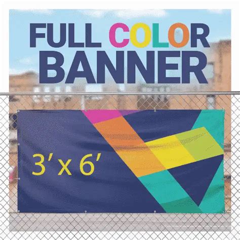 Full Color Banner 3' x 6' - Just Yard Sign & More, LLC