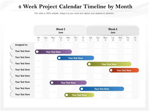 Powerpoint Calendar Timeline Template