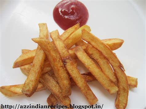 a2zindianrecipes: French Fries in Indian Style