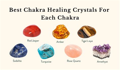 Best Chakra Healing Crystals For Each Chakra - Chakra Practice