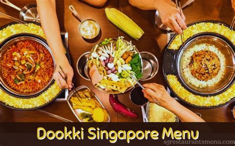 Dookki Menu Singapore With Price List (Updated 2024)