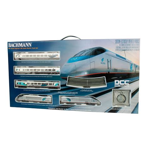 Bachman Trains Amtrak Acela DCC Equipped Ready To Run Electric Train Set - HO Scale - Walmart ...