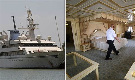 Saddam Hussein's mega yacht: Pictures show life of luxury as boat turned into hotel | World ...