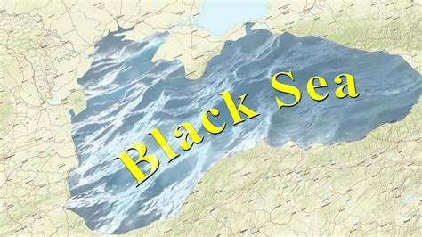 Black Sea Map 32308611 Stock Video at Vecteezy