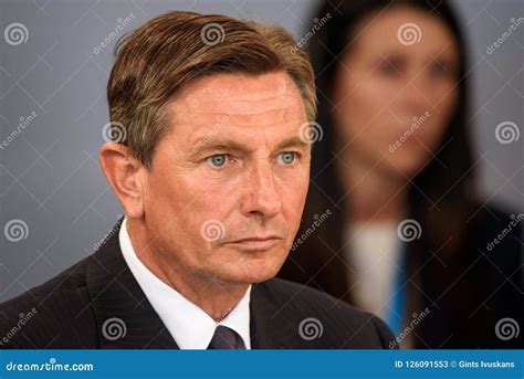 Borut Pahor, President of Slovenia Editorial Stock Photo - Image of borut, arrival: 126091553