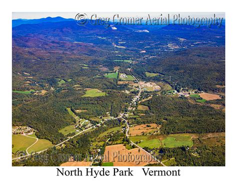 Greg Cromer North Hyde Park from Village Frame Shoppe, St. Albans, Vermont