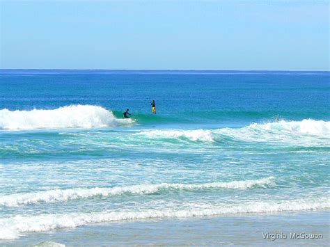 "Mermaid Beach Surf ,Gold Coast Qld Australia " by Virginia McGowan ...