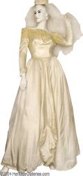 Tammy Wynette Wedding Dress and Veil.... Music Memorabilia Costumes ...