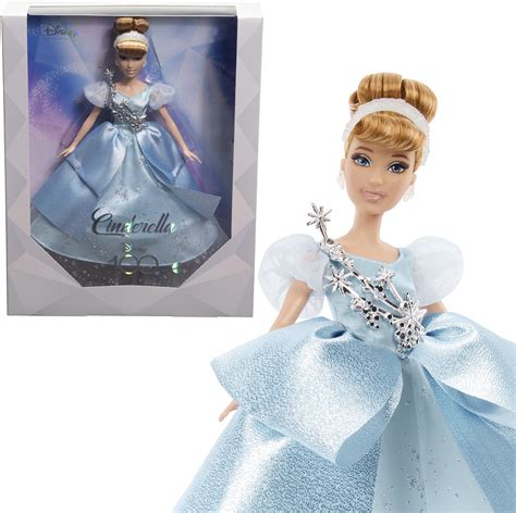 Buy Disney Toys, Collector Cinderella Doll to Celebrate Disney 100 Years of Wonder, Inspired by ...