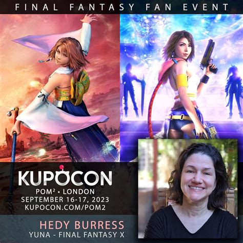 Yuna’s voice actor speaking at Kupocon : r/FinalFantasy