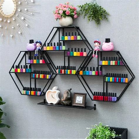 Nail polish frame iron nail art display frame-in Storage Holders ...