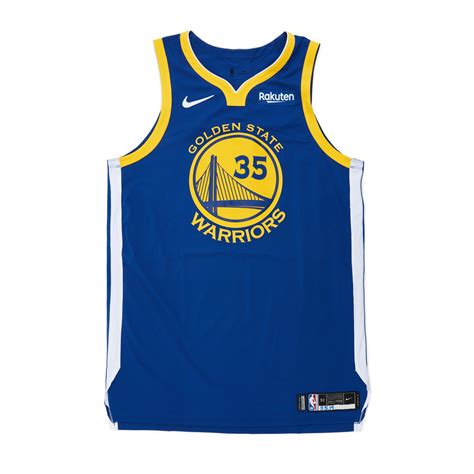 Kevin Durant Game Worn 2019 Golden State Warriors Jersey | Barnebys