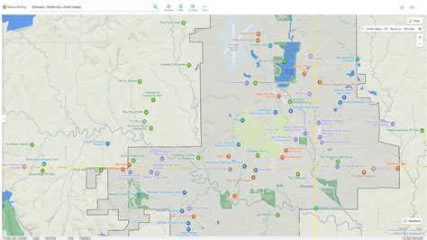 Stillwater Oklahoma Map - United States