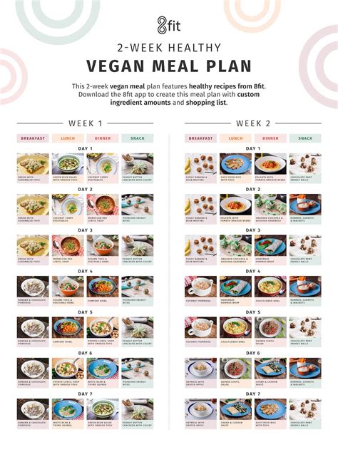 53 Vegan Diet Plans Menus