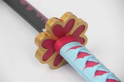 Demon Slayer Mitsuri Kanroji Love Sword Nichirin Blade ( Cosplay Wooden Sword ), Hobbies & Toys ...