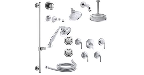 Kohler K-DEVONSHIRE-MS18S-4-CP Devonshire Thermostatic | Build.com