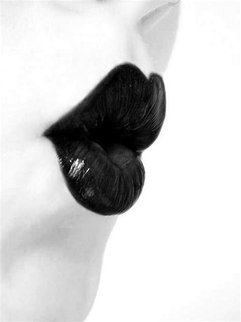 Pin by lulu D on Black & White ☯ | Black lips, Black and white, Black and white photography