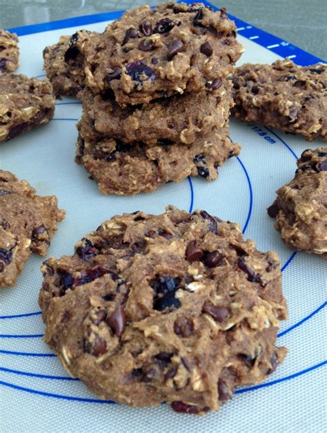 Whole Grain Oatmeal Cookies with Cranberries and Chocolate - Juggling with Julia