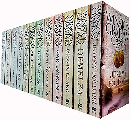 Winston Graham Poldark Series 12 Books Collection Set: Winston Graham ...