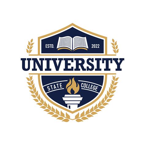 University education logo design vector template 6470647 Vector Art at Vecteezy