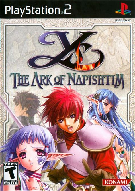 Ys VI: The Ark of Napishtim (2005) BREW box cover art - MobyGames