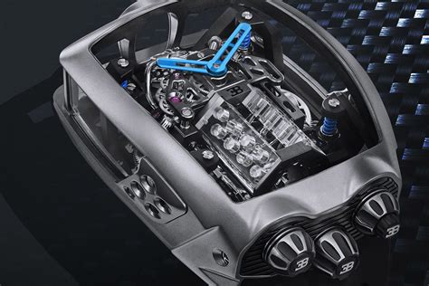 A look at the Jacob & Co. X Bugatti Chiron Tourbillon, priced at $280,000