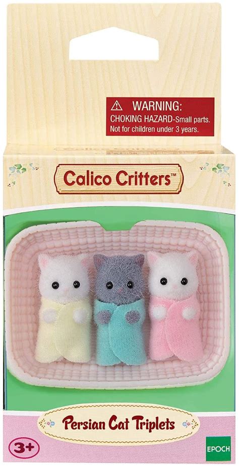 PERSIAN CAT TRIPLETS CALICO CRITTERS - THE TOY STORE