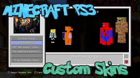 Minecraft Ps3 Edition Skins