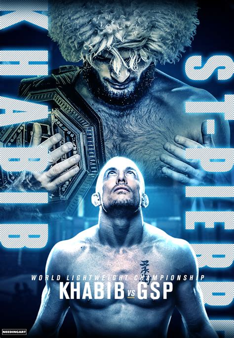 Khabib vs GSP :: Behance