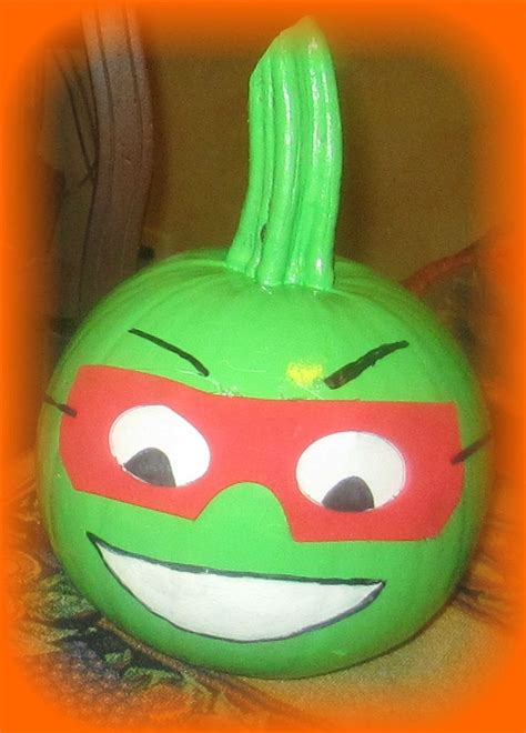 Ninja Turtle Pumpkin | Halloween crafts, Halloween fun, Crafts