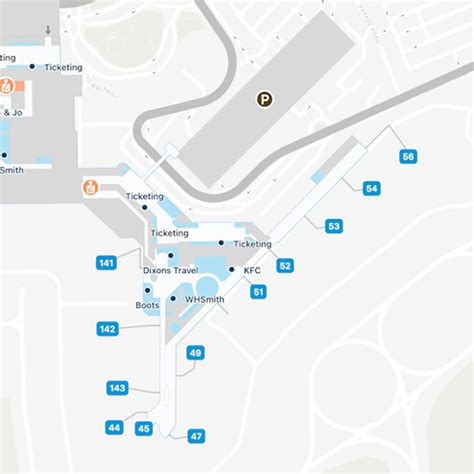 Manchester Airport Terminal 3 Map & Guide